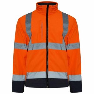 Hi Vis Orange Soft Shell Jacket