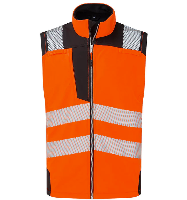 Hi-Vis Softshell Body Warmer-1