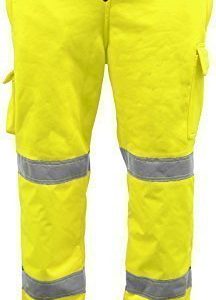 Hi Vis Yellow fleece Trouser
